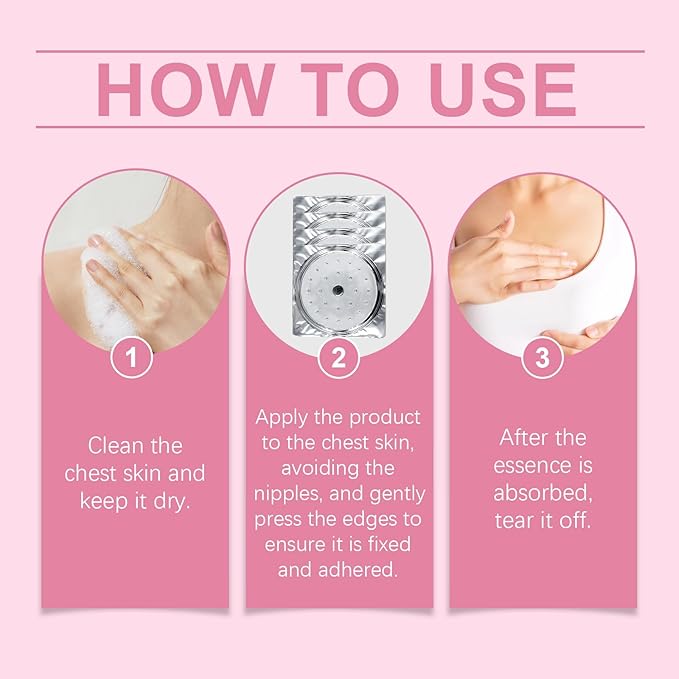 Brust Vital Breast Skin Care Patches - Hypoallergenic, Breathable & Nourishing Formula