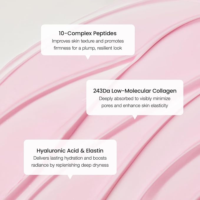 BIODANCE Pore Perfecting Collagen Peptide Cream, Hydrating, Plumping, Pore Care, Firming Facial Moisturizer, Korean Skin Care | 1.69 fl. oz.