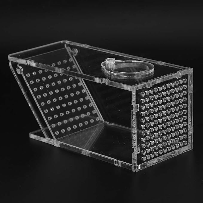 Hong Fish Trap Catcher Box, Fish Tank, Tasteless Safe for Fish Tank Aquarium