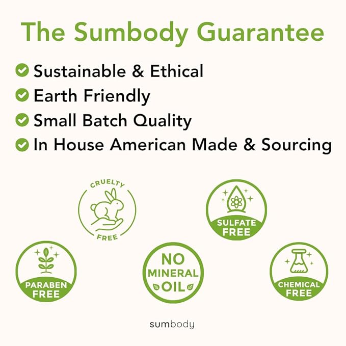 Sumbody Self Care Gifts 6pc Aromatherapy Body Care Set USA Made Women Men Teens Happy Birthday Box Spa Gift Basket Valentines Day Appreciation Vacation Essentials Bridal Shower Stocking Stuffer