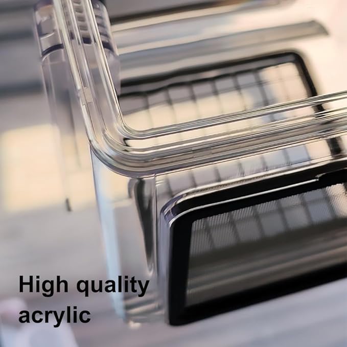 Fish Breeding Box, Acrylic Fish Isolation Box Hanging Aquarium Hatchery Tank for Freshwater Seawater Fish Tank Aquarium