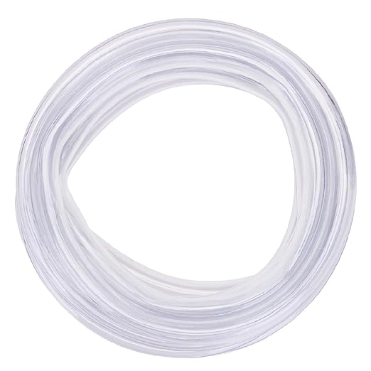 DERNORD PVC Tubing 1-1/4"ID X 1-1/2"OD Flexible Clear Vinyl Hose 25 Feet for Food Grade