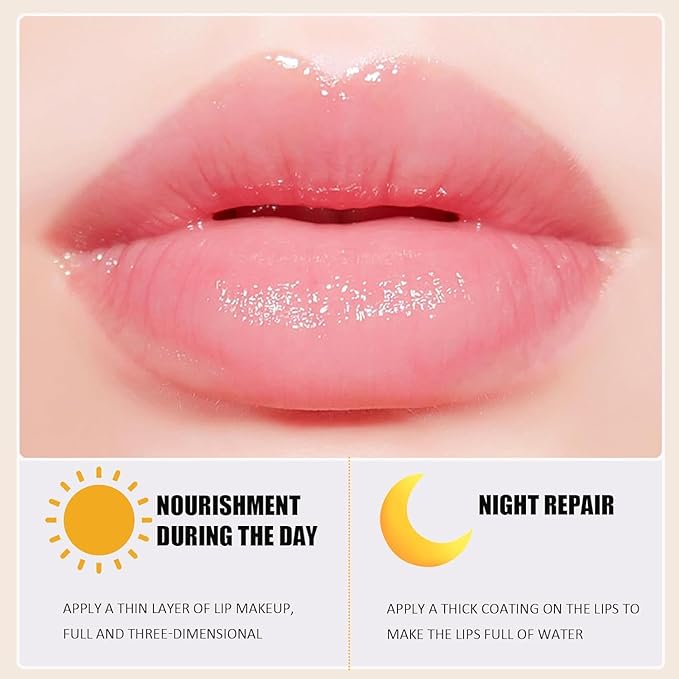 6Pcs Bee Lip Balm Honey Pot, Lip Mask Skincare, Mothers Day Gifts,Party Favors Birthday Gifts for Women, Vitamin E with Propolis Lip Sleeping Mask, Moisturizing Balm Bulk Gifts, Cracked Lip Care