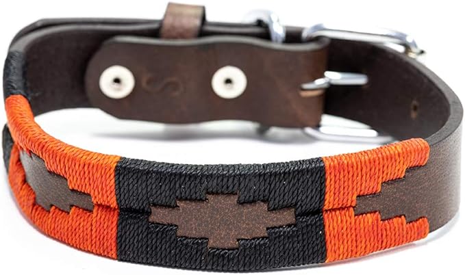 Gaucho Goods Leather Dog Collar - Moab (S)