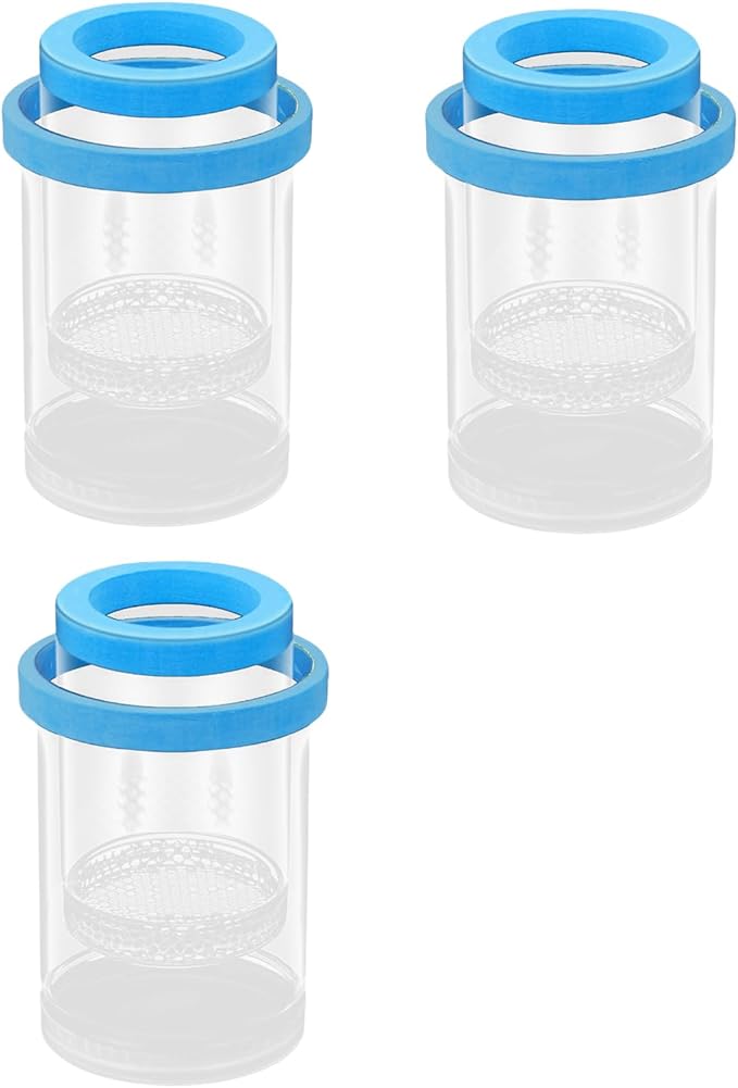 3pcs Floating Nursery Tanks Breeding Box for Baby Fish and Shrimp Great for Home and Office Aquariums Use