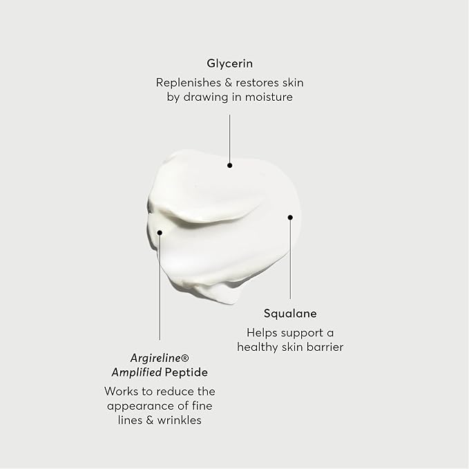 Naturium Multi-Peptide Eye Cream, Smoothing & Anti-Aging Skincare, with Squalene & Hyaluronic Acid, 0.5 oz