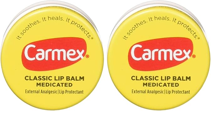 Carmex Classic Lip Balm Medicated, 0.25 Ounce (Pack of 24)