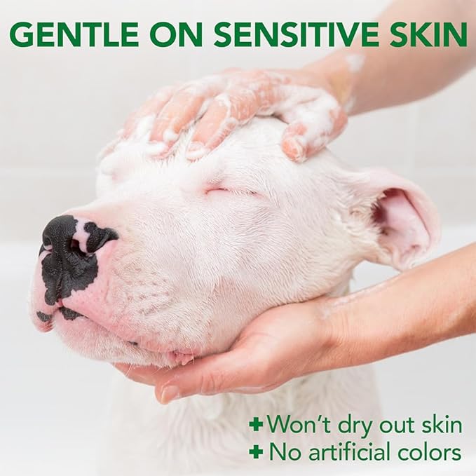 Vet's Best Allergy Relief Dog Shampoo – Oatmeal and Aloe Formula for Itchy Skin and Seasonal Allergies – Soothing Anti-Itch Shampoo for Dogs with Dry, Sensitive Skin – 16 oz
