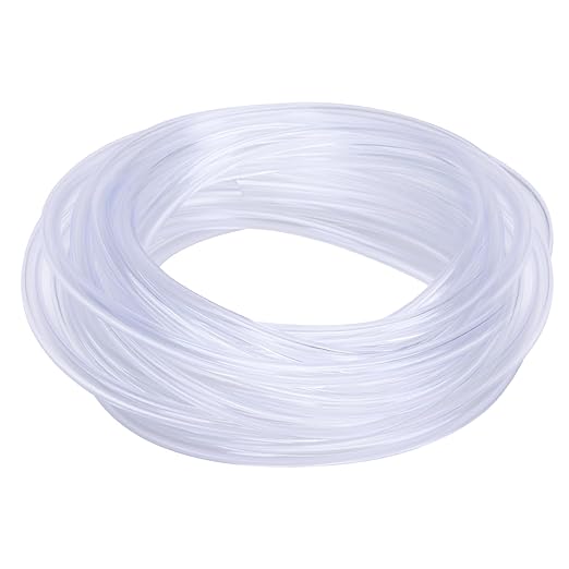DERNORD PVC Tubing 1/16"ID X 1/8"OD Flexible Clear Vinyl Hose 10 Feet for Food Grade