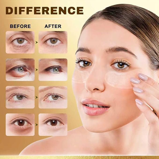 Collagen Eye Patches,Infused with Tri-Peptide Complex, Boswellin, Ceramides, and SqualaneIntensive Care Set · Firming & Wrinkle-Smoothing Gift Box for Mature Skin - 12pcs
