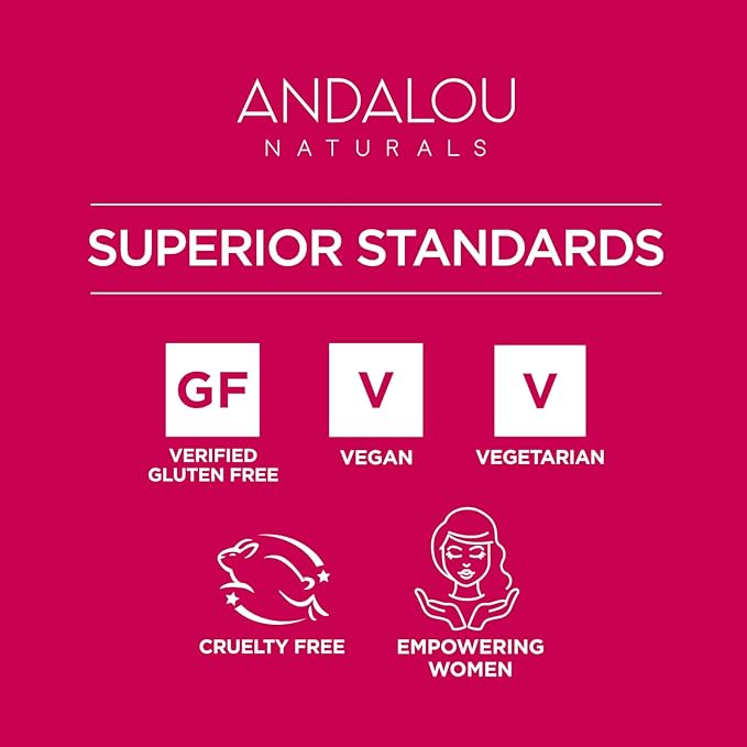 Andalou Naturals Mask 1000 ROSES, Overnight Sleeping Mask for Dry, Chapped Lips, Plumping, Hydrating & Soothing Balm with Alpine Rose Stem Cells, Vegan & Cruelty-Free, 0.42 O