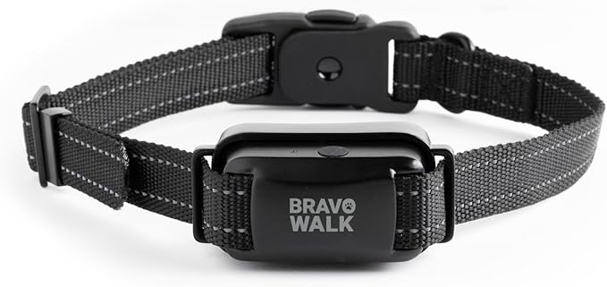 Pro No-Pull Dog Training Collar for Happier Walks, Rechargeable and Waterproof, Hands Free Device with No Remote Needed, Anti-Slip, and Safe-to-use for Medium and Large Breed Dogs (Large)
