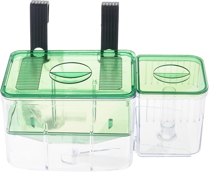 Fishtank Hatchery Incubator Aquarium Small Breeding Box Clear Breeder Isolation Hatching Boxes with Hook Fish Spawning Container