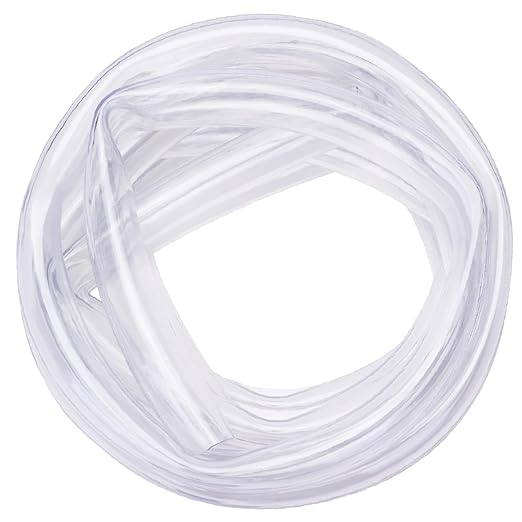DERNORD PVC Tubing 1-1/4"ID X 1-1/2"OD Flexible Clear Vinyl Hose 10 Feet for Food Grade