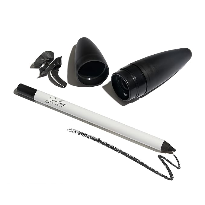 Julep When Pencil Met Gel Sharpenable Multi-Use Longwear Eyeliner Pencil, Blackest Black + Sharpener