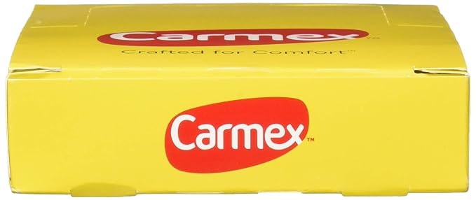 Carmex Classic Lip Balm Medicated, 0.25 Ounce (Pack of 24)