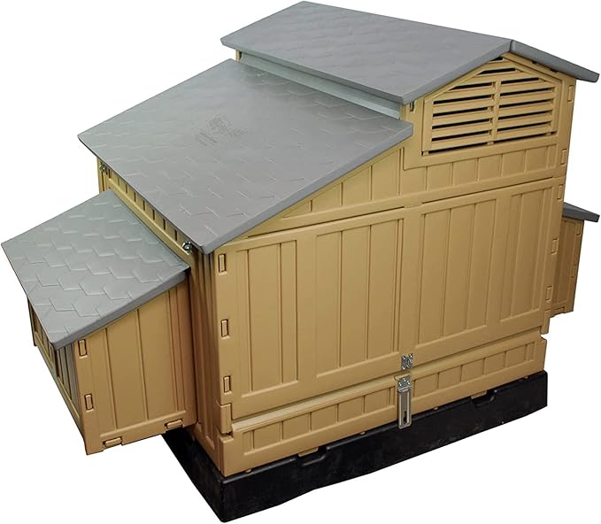 Formex Snap Lock Large Chicken Coop Backyard Hen House 4-6 Large 6-12 Bantams