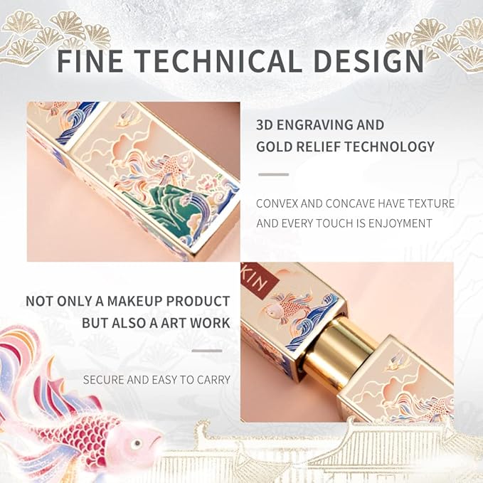 CATKIN Lip Balm Color Tinted Changing Lipstick Ultra Hydrating Lip Moistrurizer Lip Care with Vitamin E Nourishing For Cracked & Dry Lips 0.12 oz 3pcs Gift Box (C13+C14+C15)