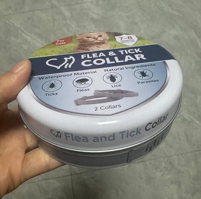 Flea Collar for Cats， Safe to Use - 1P