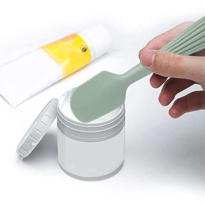 Baby Ointment Applicator - Silicone Nappy Cream Spreader, Smooth Flexible Edge, Hygienic Skin Care Tool, Non-Slip Handle | Compact Travel Cosmetic Scraper Used For Family Outings Or Daily Care Routine