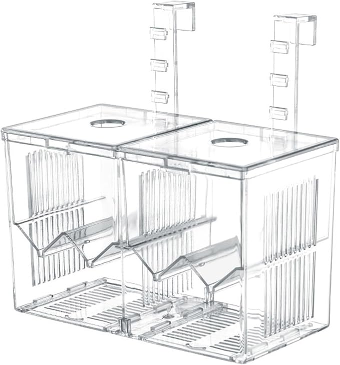 Breeding Tanks for Aquarium Small Fish Isolation Box Hatchery Boxes for Fish Clear Fish Spawning Box Fish Hatchery Box