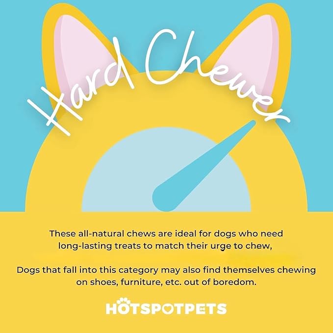 hotspot pets Braided Bully Sticks for Dogs -6 Inch Stix (20 Pack) Premium All Natural Long Lasting, Low Odor, Twisted Beef Pizzle Dog Chew Treats - Grain Free Fully Digestible Rawhide Alternative