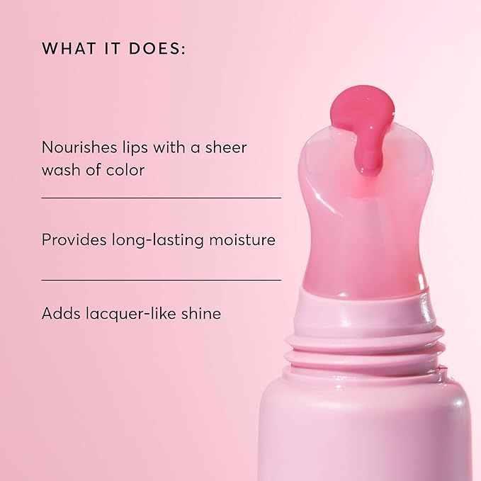 Naturium Phyto-Glow Lip Balm, Hydrating Lip Care with a Glossy Finish, 0.34 oz Camellia
