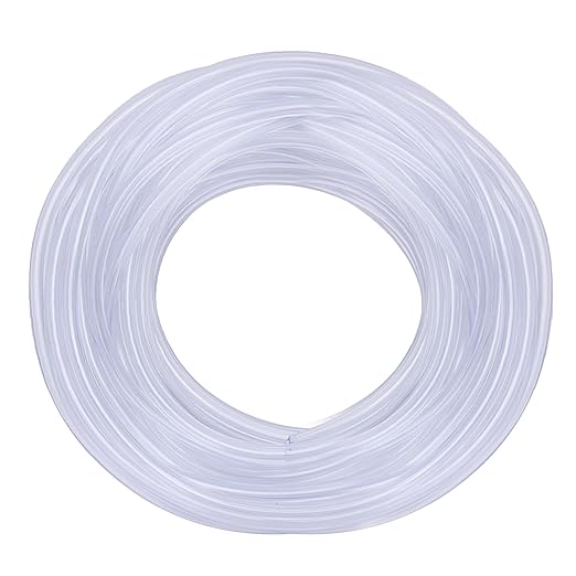 DERNORD PVC Tubing 1/16"ID X 1/8"OD Flexible Clear Vinyl Hose 25 Feet for Food Grade