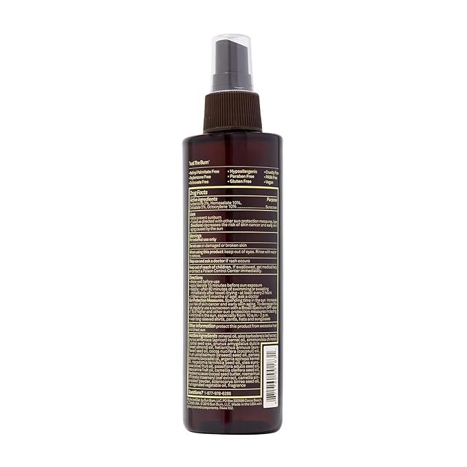 Sun Bum SPF 15 Moisturizing Tanning Oil - Vegan and Hawaii 104 Act Compliant (Octinoxate & Oxybenzone Free) - Broad Spectrum Moisturizing - UVA/UVB Protection - 8.5 oz