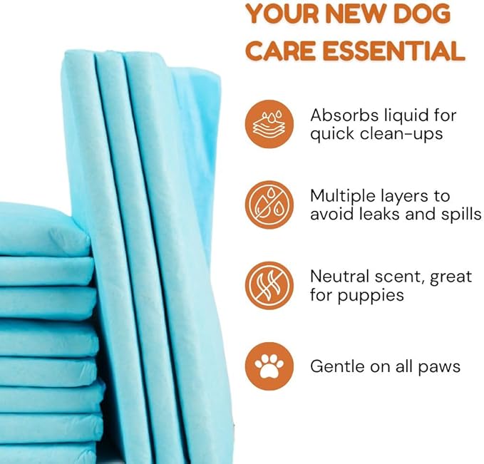 UltraCare Superabsorbent Leak Proof Odor Free Pet Friendly Puppy Pads, Best Potty-Training Disposable Pads, Gentle on Paws Pads XL 75 Extra Large 26x30 75 Count