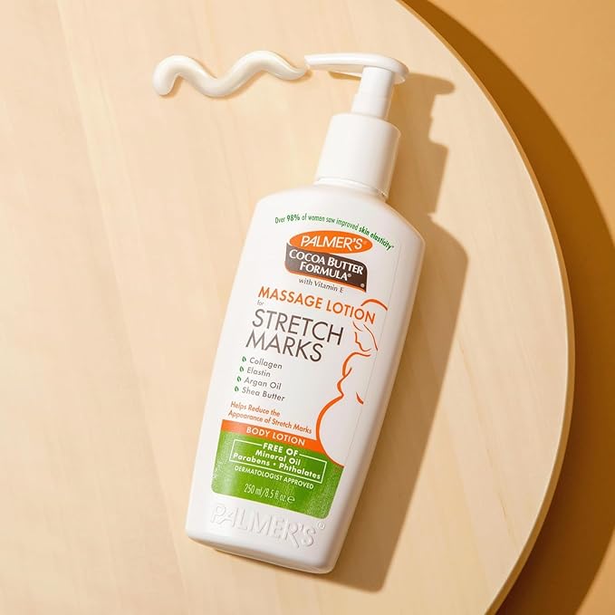Cocoa Butter Massage Lotion for Stretch Marks, Keeps Skin Soft - 250ml (Buy 2 Quantity Get 1 Quantity Free)