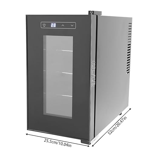 Reptile Egg Incubator, 6.08 Gal Capacity Reptile Scientific Lab Incubator with LED Screen, 50-104°F Adjustable Temperature Air Cooling Detachable Cabinet Incubators ±34.7°F Temperature Accuracy