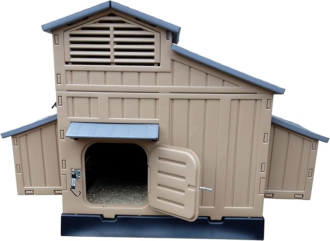 Formex Snap Lock Large Chicken Coop Backyard Hen House 4-6 Large 6-12 Bantams