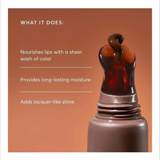 Naturium Phyto-Glow Lip Balm | With Shea Butter & Squalane, Sheer Tinted Colour | 10 ml, Mocha