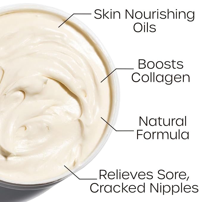 Beurre Shea Butter Belly Cream Pregnancy Lotion for Stretch Marks and Dry Skin, Vegan Skin Care, Light, Non-greasy| 7.8 oz.