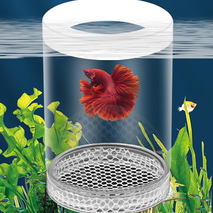 3pcs Floating Nursery Tanks Breeding Box for Baby Fish and Shrimp Great for Home and Office Aquariums Use