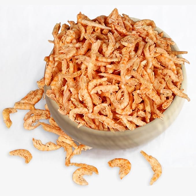 1000ml Fish Food Aquarium Pond Fish Food Arowana Food Floating Shrimp Freeze Dried Krill Carnivore Koi Tropical Cichlid Turtle (1000ml)