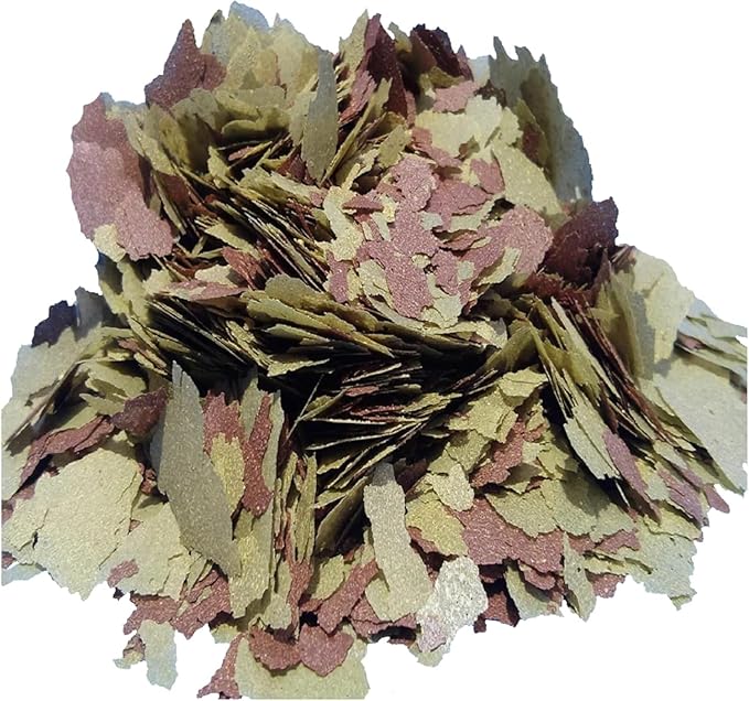 Aquatic Foods Inc. 45% Blackworm & Cichlid Green GRO Spirulina-Veggie Flake Mix for Cichlids, Discus, for All Community Tropical Fish. Aquatic Foods Flakes …6oz Med Jar