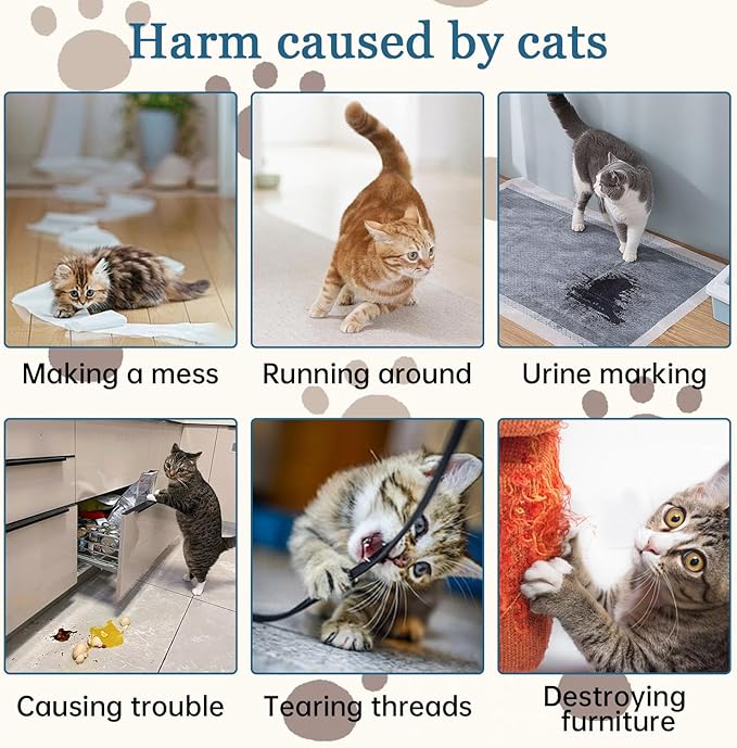 Cat Deterrent Spray Natural Safe Cat Repellent Indoor & Outdoor, Effective Training Aid, Anti-Scratch Deterrent for Furniture, Sofas, Rugs, Citrus cat Deterrent Spray Non-Toxic