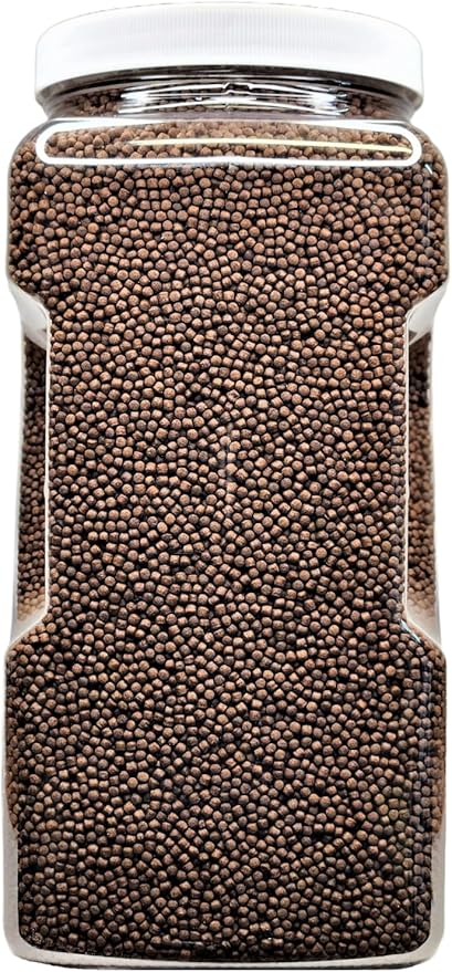 2 mm Floating Blackworm Pellets with Color Enhancers & Vitamins. Great for All Tropical Fish, Marine Fish, Cichlids, Carnivores, Discus, Coldwater Fish, Koi & Pond Fish …1-lb 4oz Med Jar