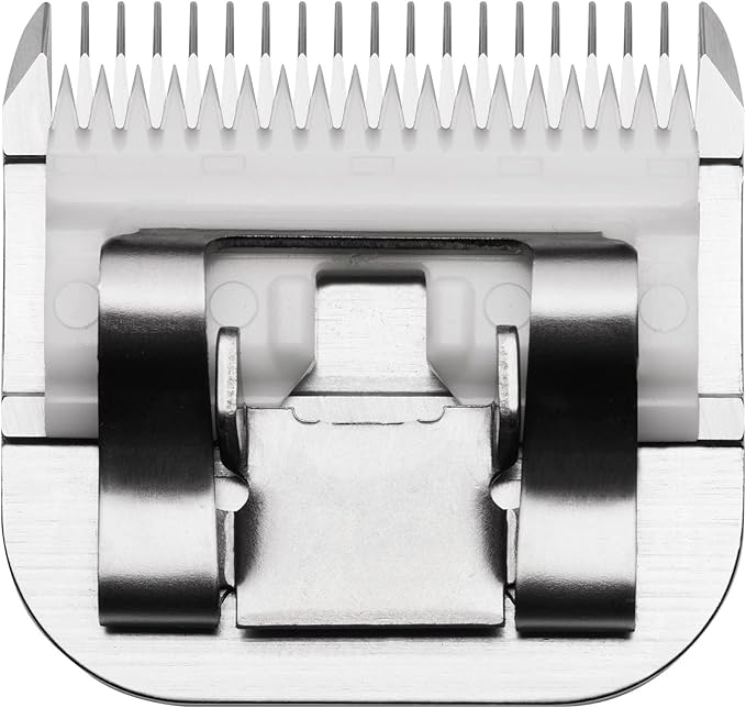 Andis 72635 CeramicEdge Carbon-Infused Steel Pet Clipper Blade, Size-5FC, 1/4-Inch Cut Length, Stainless Steel