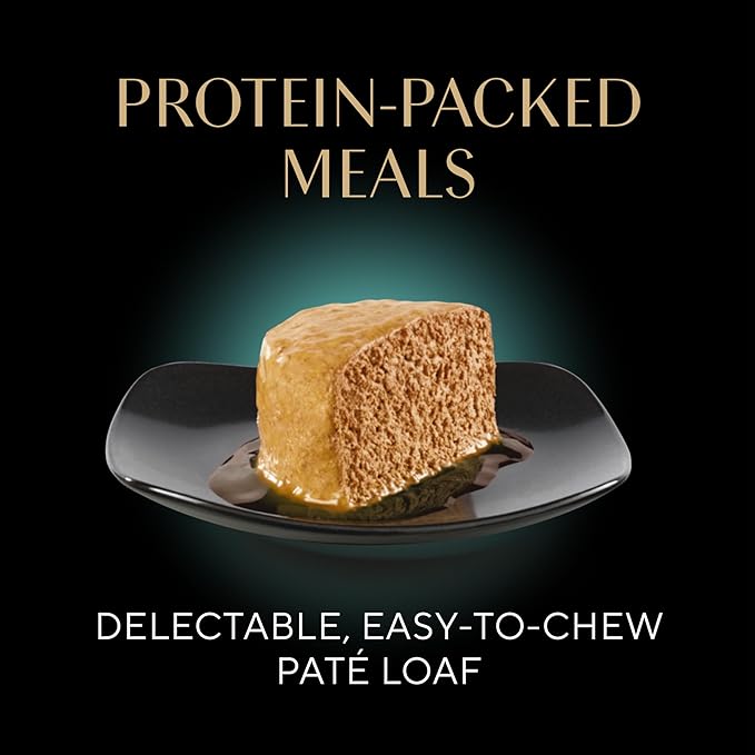 Sheba Perfect Portions Wet Cat Food Pate Savory Chicken, Tender Beef, and Tender White Fish & Tuna Variety Pack, 2.6 oz. Twin-Pack Trays (48 Count, 96 Servings)