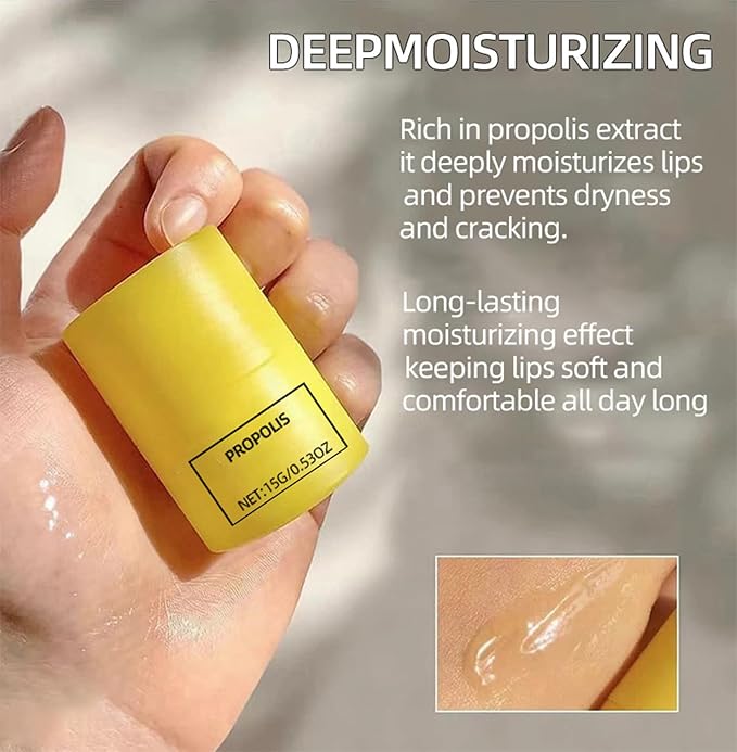 2PCS Honey Lip Butter, 12hrs Long-lasting Moisture, Gentle Exfoliation, Hygienic Twist Dispenser,korean skin care
