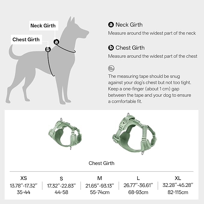 All-Weather No Pull Dog Harness Reflective Vest Harness QR Code Anti-Lost Adjustable Quick-Release Buckle Soft Padded Breathable Harness for Small Medium Large Dog (Super Reflect-Black, L)