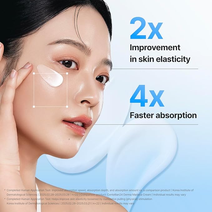 CENTELLIAN 24 Madeca Cream Time Reverse Zero 2.70 fl oz - Lightweight Anti-Aging, Face Moisturizer, Blue Active TECA, Cooling Cica, Firming, Deep Hydration, Barrier Repair, Sensitive, Oily Skin