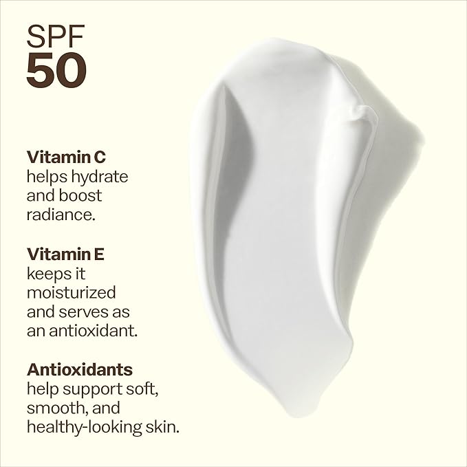 Sun Bum Daily SPF 50 Sunscreen Body Lotion - Broad Spectrum Moisturizing Sunscreen with Vitamin E - Vegan and Hawaii 104 Act Compliant (Without Octinoxate & Oxybenzone) - Dermatologist Tested - 8 oz