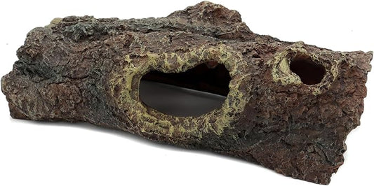 JIHAQUA Reptile Bark Terrarium Decor - Lizard, Snake & Reptile Hide, Spider Cave