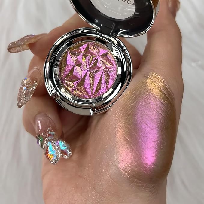 CHARMACY Multichrome Eyeshadow, Insane Shifters Chameleon Eyeshadow, Creates High-Impact, Metallic Eye Looks, 100% Vegan and Cruelty Free, 1.9g (#803)