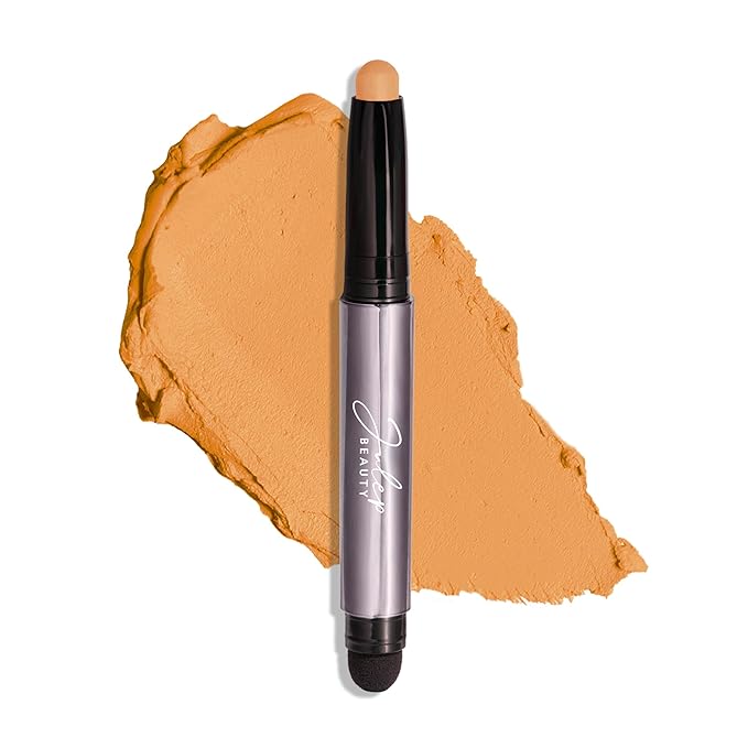 Julep Eyeshadow 101 Cream-to-Powder Waterproof Shadow Stick ??Marigold Matte ??Long-Lasting, Crease-Proof, Warm Golden Undertones Matte Cream Eyeshadow with Built-in Smudger