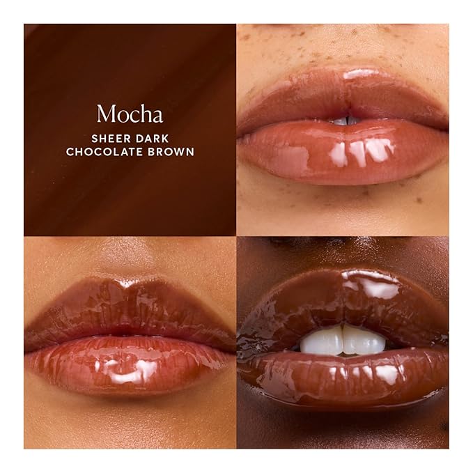 Naturium Phyto-Glow Lip Balm | With Shea Butter & Squalane, Sheer Tinted Colour | 10 ml, Mocha